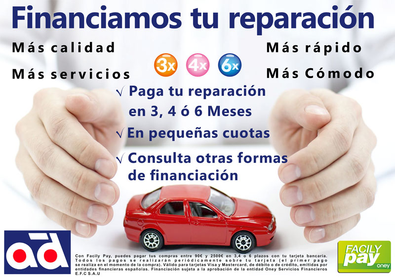 Financiamos tu reparación en Talleres Simón